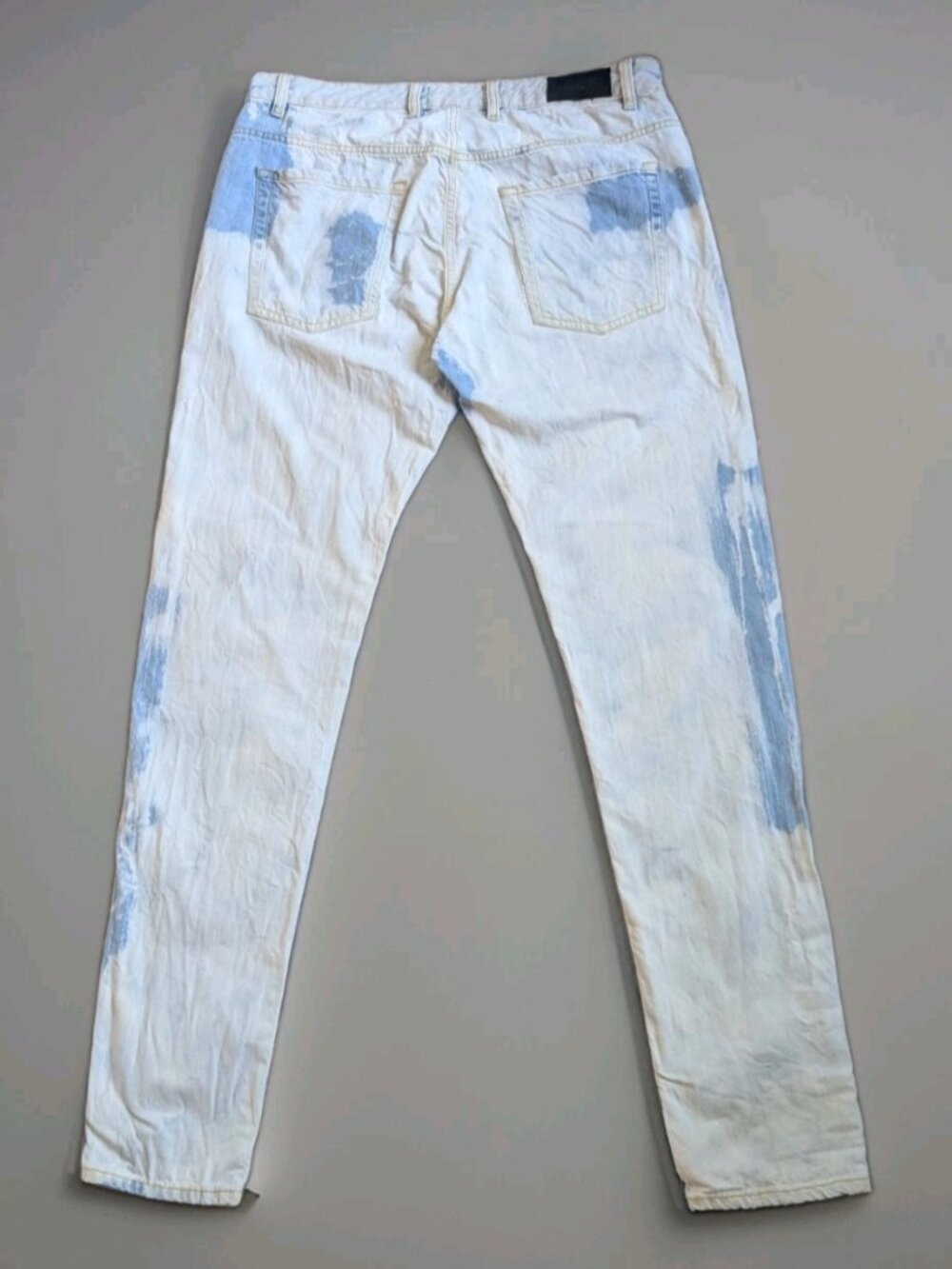 Represent Clo Essential Denim Tie Dye Distressed Jeans Men’s 36x33 Italy Slim